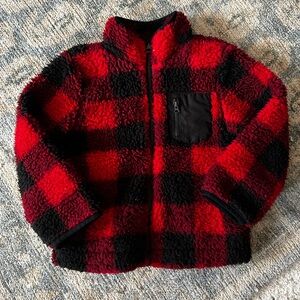 Buffalo Plaid toddler jacket